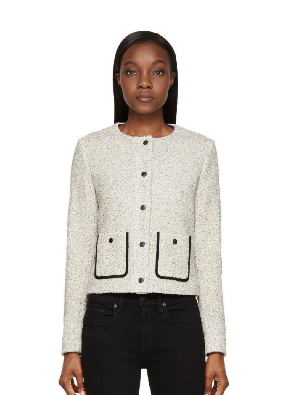 Rag & Bone Tweed Pattern Jacket Size 8